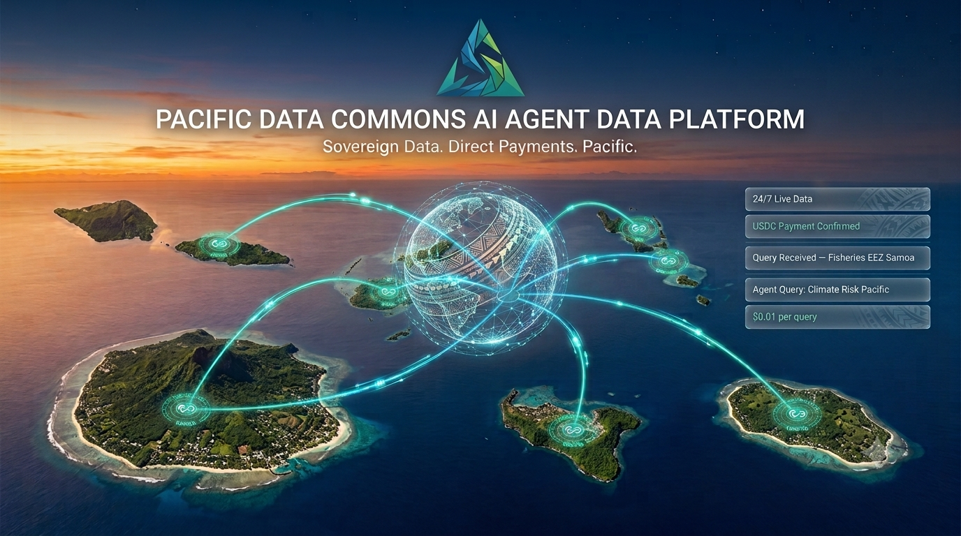 Pacific Data Commons — sovereign data network connecting Pacific islands